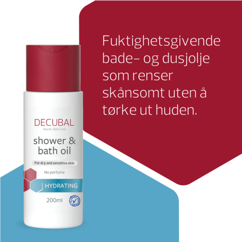 Decubal Shower & Bath Oil 200 ml