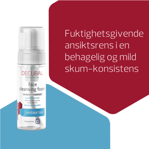 Decubal Hydrating Face Cleansing Foam 150 ml
