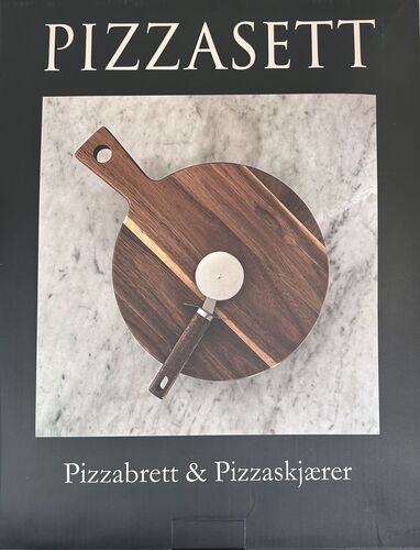 Pizzasett i akasietre
