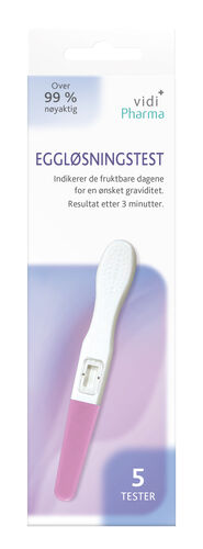Vidi Pharma eggløsningstest 5 stk