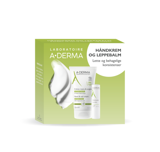 A-Derma Hand & Lip gavesett