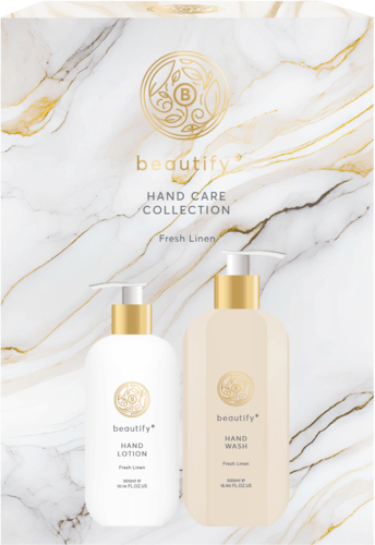 Beautify gavesett med håndsåpe og håndkrem