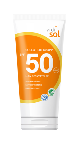Vidi sollotion til kropp SPF50 200 ml