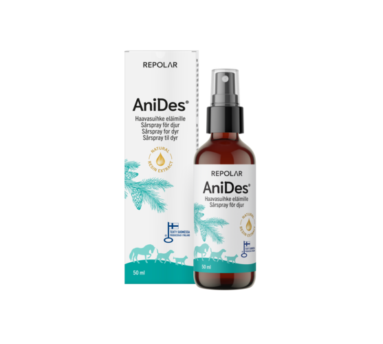 AniDes sårspray til dyr 50 ml