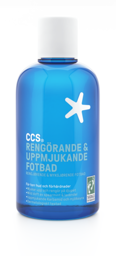 CCS Rengjørende og mykgjørende fotbad 250 ml