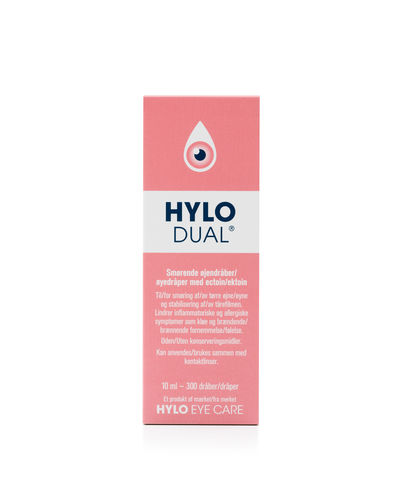 Hylo Dual smørende øyedråper 10 ml