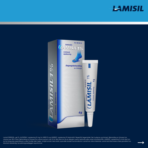 Lamisil Once liniment 1% (tube), 4g