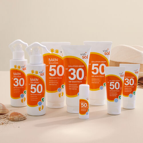 Vidi sollotion til kropp SPF30 200 ml