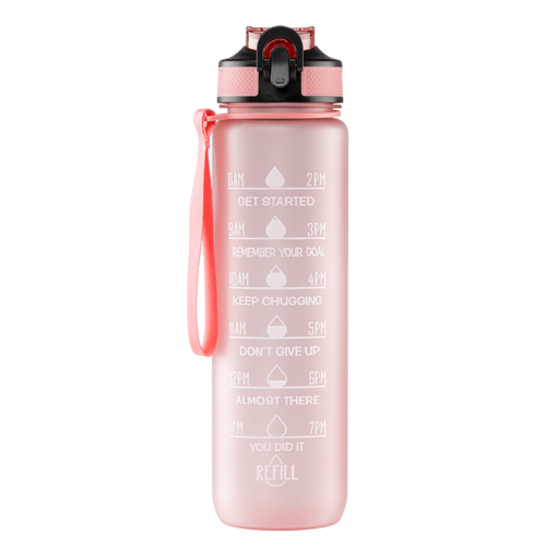 Motivation Bottle rosa 1L