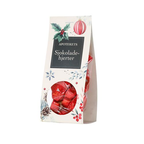 Apotekets sjokoladehjerter 130 g