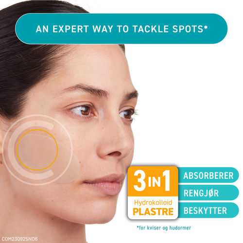 Compeed Cleansing kviseplaster 7 stk