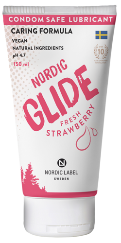 Nordic Glide Fresh Strawberry glidemiddel 150 ml
