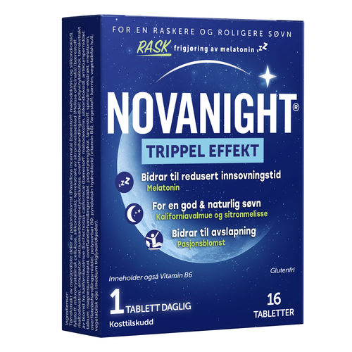Novanight tabletter 16 stk