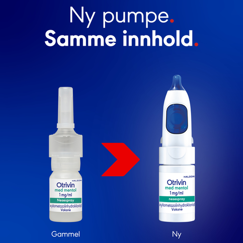 Otrivin nesespray 1mg/ml mentol