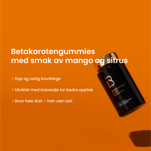 Betakaroten Gold Gummies 60 stk