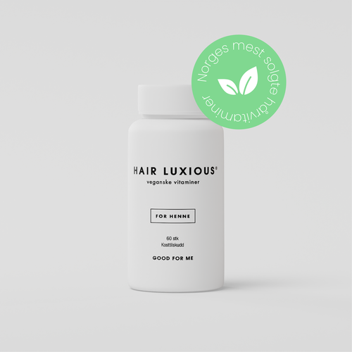 Hair Luxious vegansk kosttilskudd - for henne 60 stk