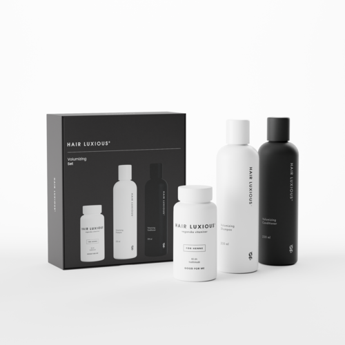Hair Luxious hårpleie og kosttilskudd gavesett