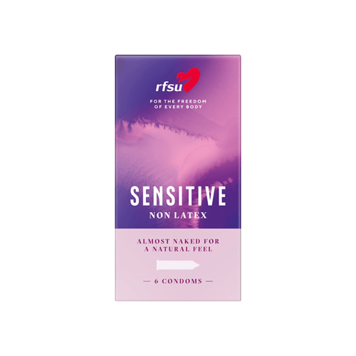RFSU Sensitive lateksfri kondom 6 stk