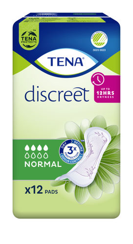 TENA Discreet Normal bind 12 stk