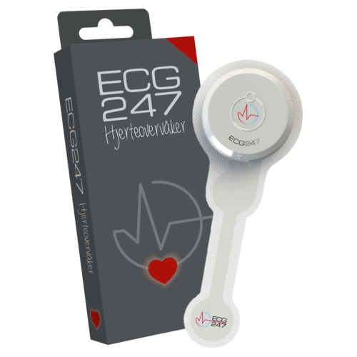 ECG247 elektrodeplaster 1 stk