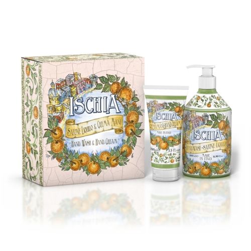 Rudy Ischia gavesett med håndsåpe 500 ml og håndkrem 100 ml