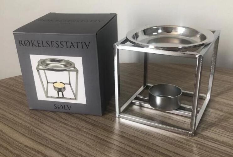 Røkelsesstativ sølv