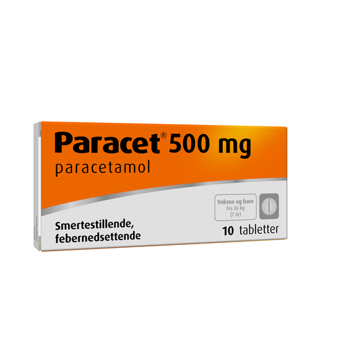Paracet tabletter 500 mg