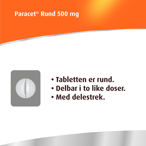 Paracet tabletter 500 mg