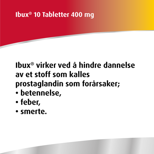 Ibux tabletter 400 mg