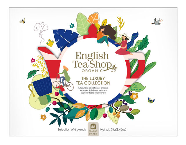 English Tea Shop Luxury Coll gaveboks med 48 teposer