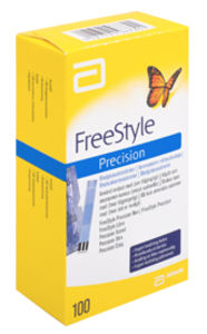 FreeStyle Precision teststrimler til måling av blodsukker 50 stk