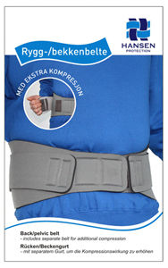 Hansen Protection rygg- og bekkenbelte strl M 90-110 cm 1 stk