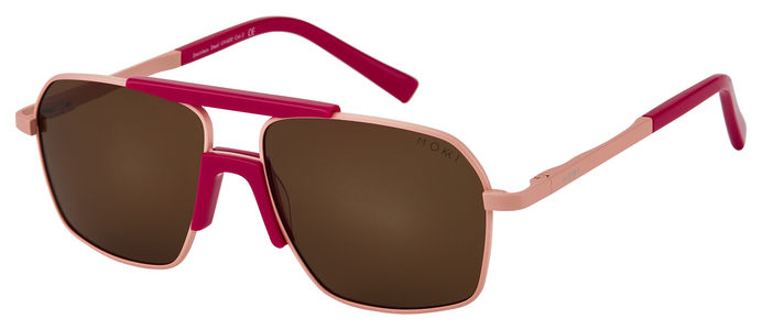 Mokki solbrille til barn 4-8 år MO3041A rød