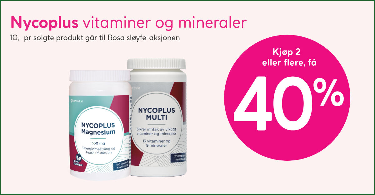 Kjøp 2 eller flere få 40% Nycoplus