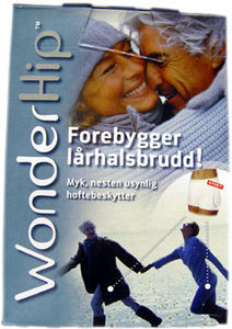 Wonderhip hoftebeskytter hvit L